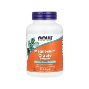 Now Citrato de Magnesio 90 Caps Blandas