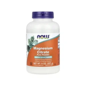 Now Foods Citrato de magnesio puro en polvo 227g